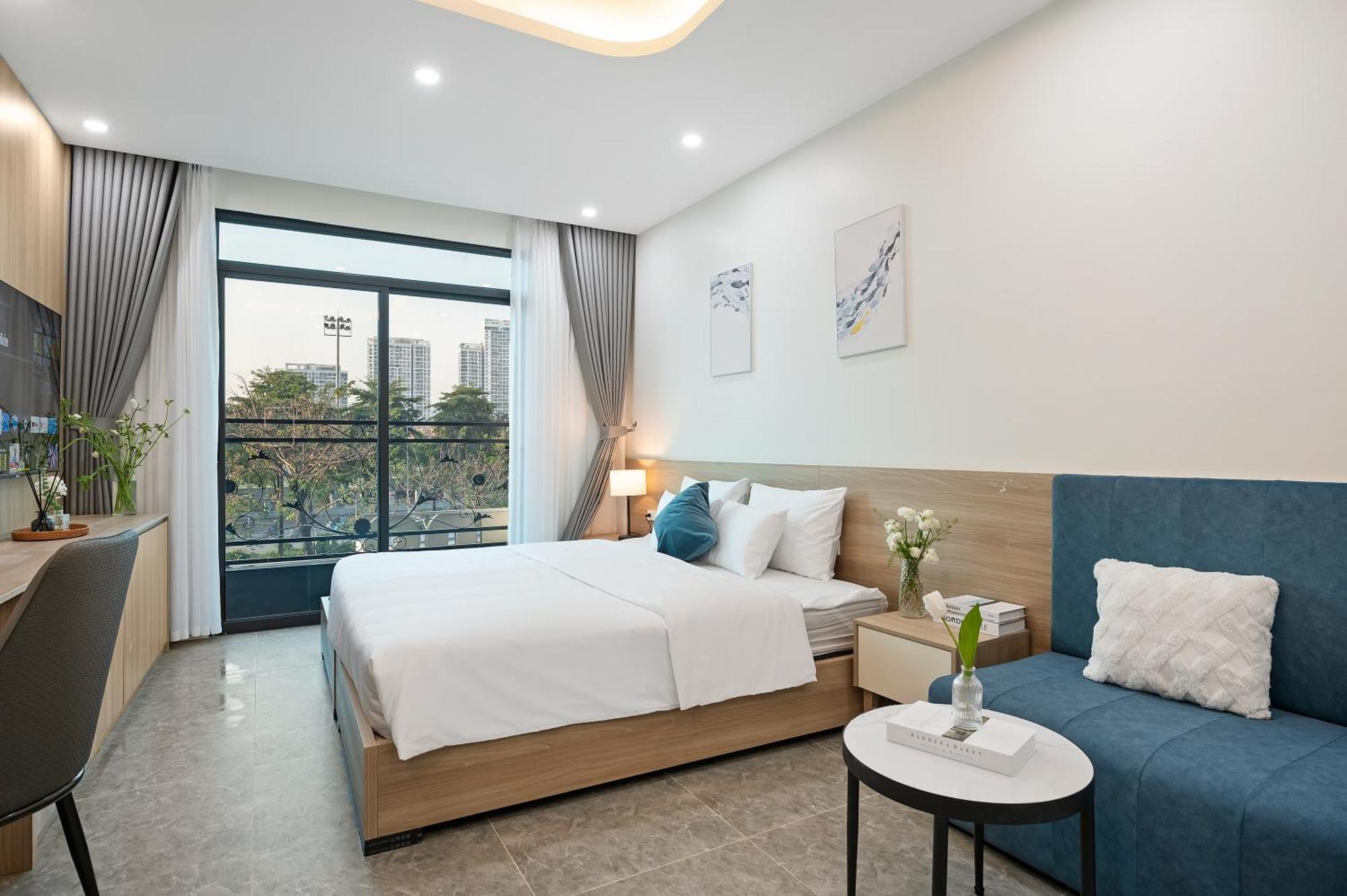 22Land Cosmos Hotel Hanoi Zimmer foto